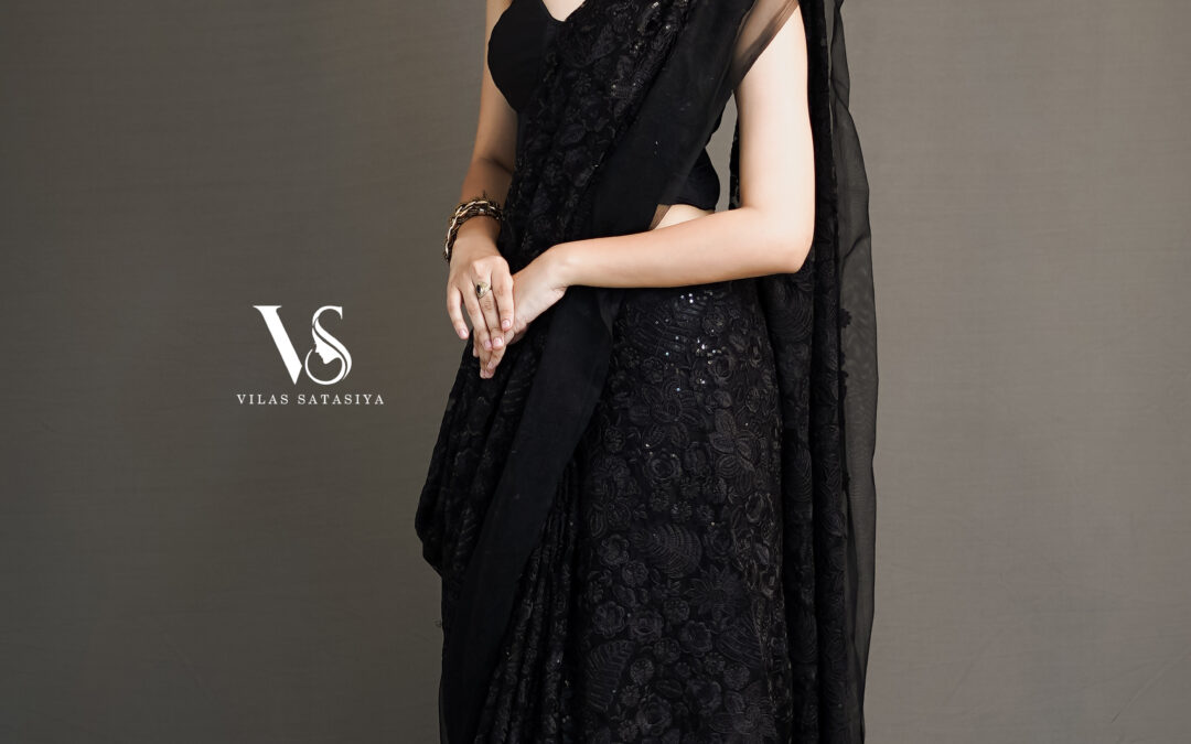 In the Spotlight: Exploring Why Black Net Sarees Reign as Every Fashionista’s Favorite